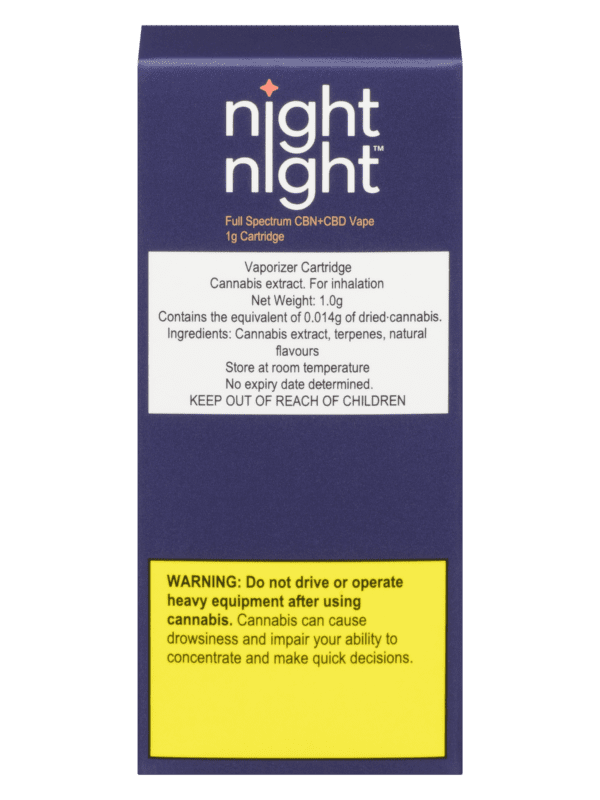 NightNight Full Spectrum CBN+CBD 520 1g Montrose Cannabis