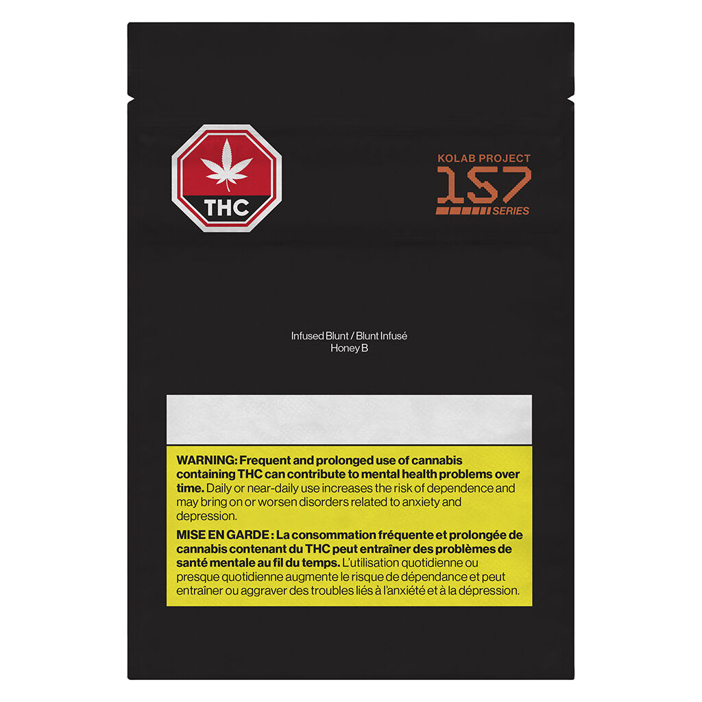 Kolab Project 157 Series Honey B Distillate Infused Blunt 1x2g | Indica ...