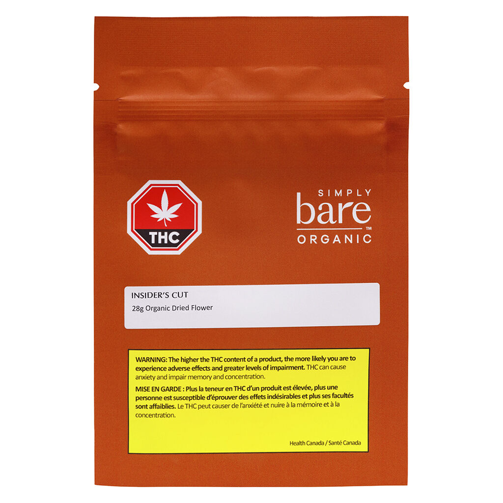 Simply Bare Insider's Cut 28g | Indica | Montrose Cannabis