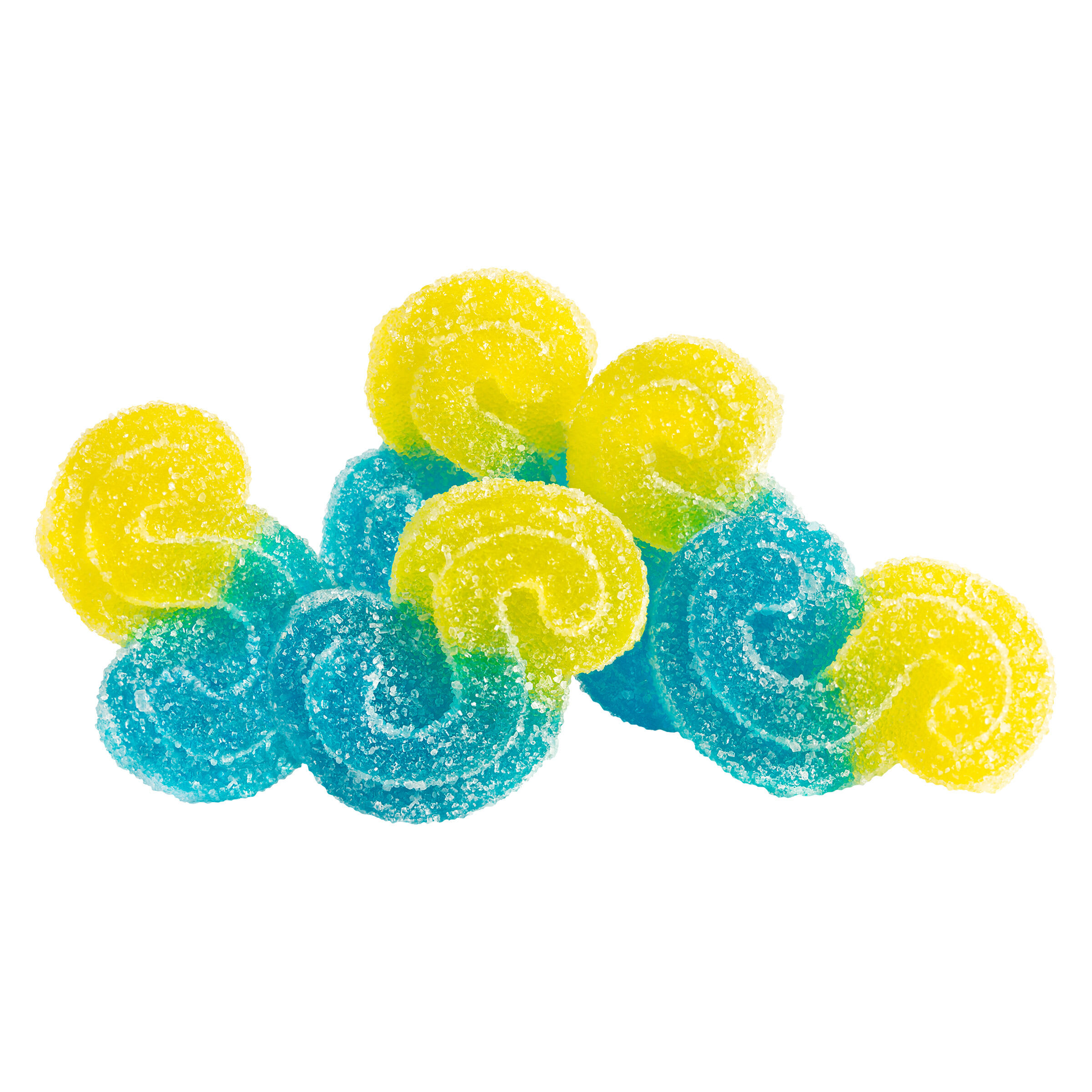 SOURZ by Spinach THC + THCV Blue Raspberry Lemonade Soft Chews | 5