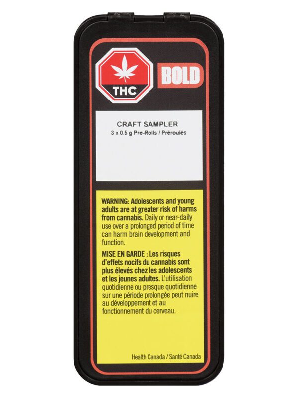 BOLD Craft Sampler 3pk Pre-Rolls Montrose Cannabis