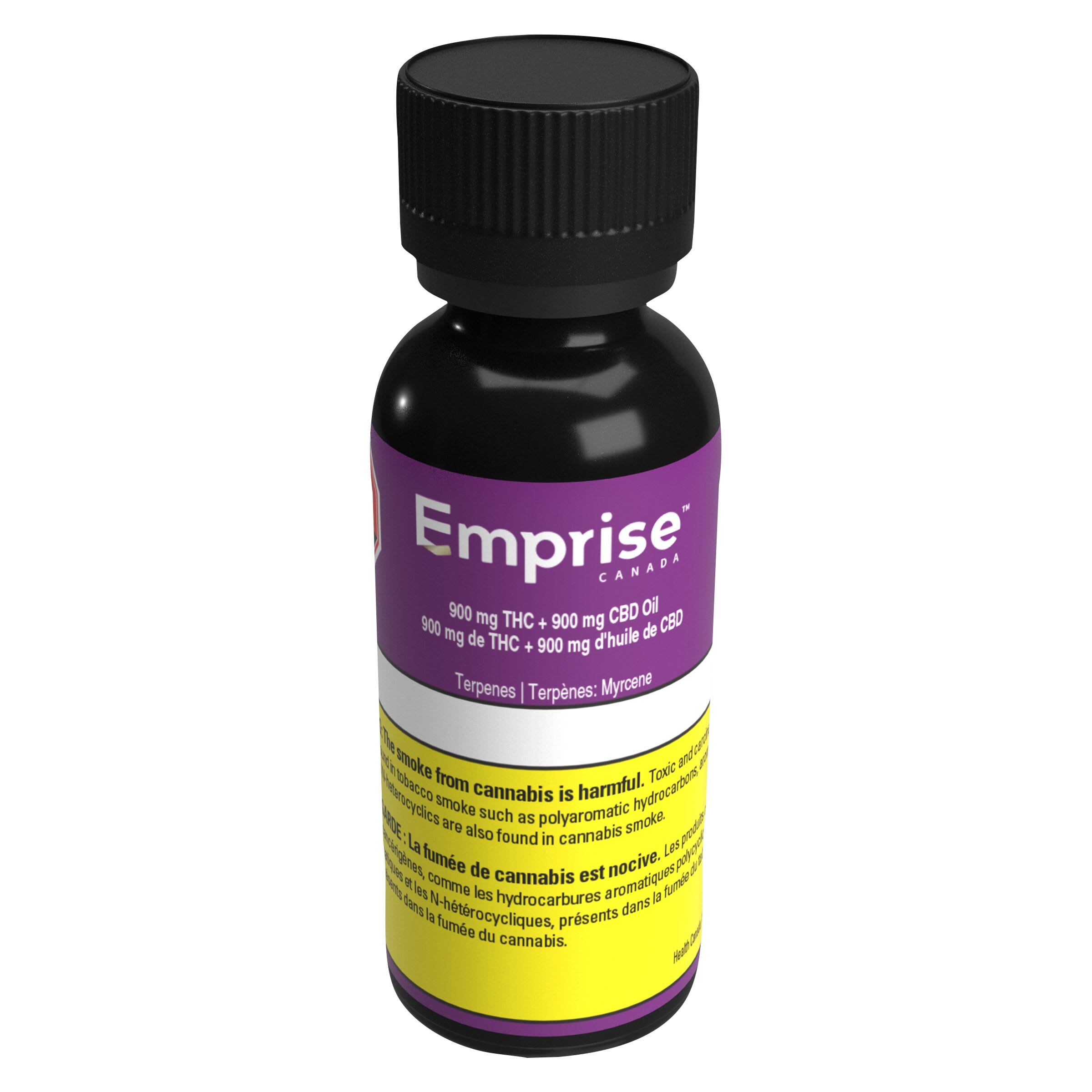 Emprise Canada 900 THC + 900 CBD oil | 30ml | Montrose Cannabis