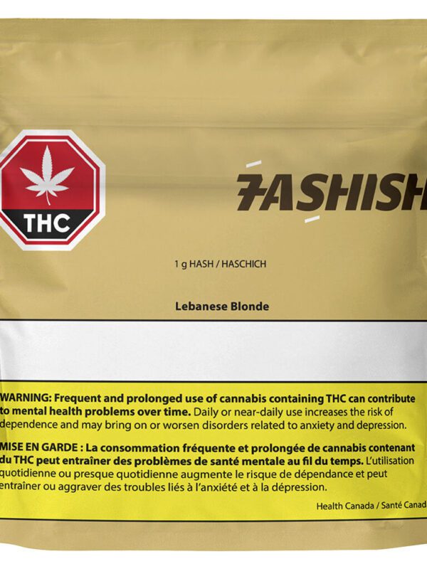 7ASHISH Lebanese Blond Hash Montrose Cannabis