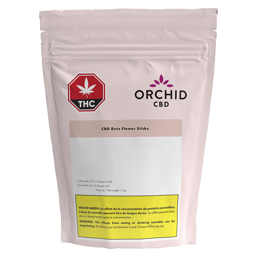 Orchid CBD CBD Rntz Flower Sticks 10x0.35g | CBD | Montrose Cannabis