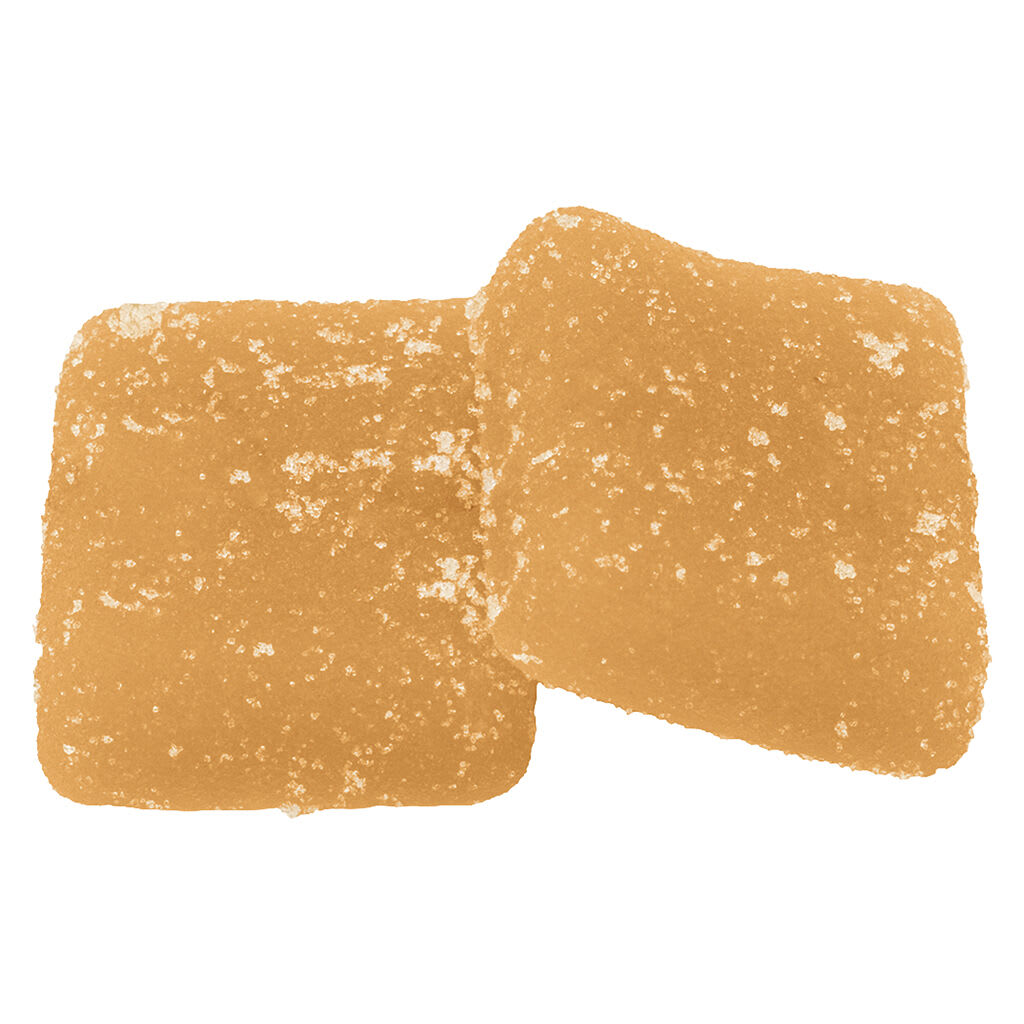 Real Fruit Sour Peach Mango 3:1 CBG:THC Soft Chews 2 Pack Sativa