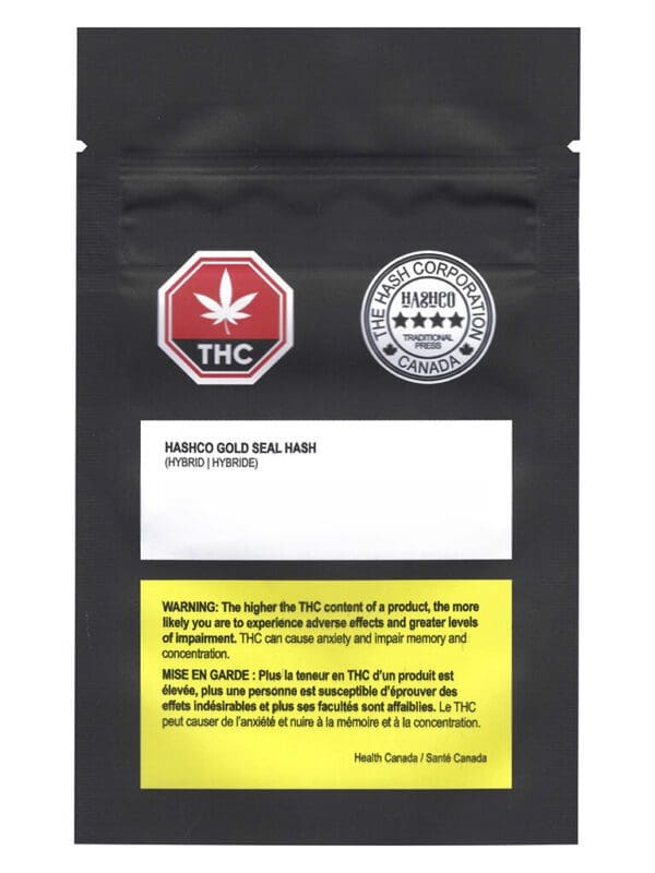 hashco gold seal hash
