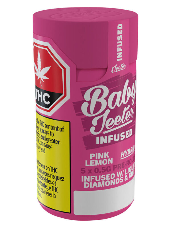 Baby Jeeter Infused Pink Lemon Pre-Rolls 5 Pack