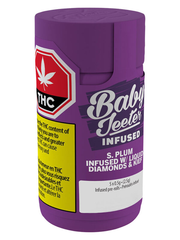 Baby Jeeter Infused S. Plum Pre-Rolls 5 Pack by Jeeter