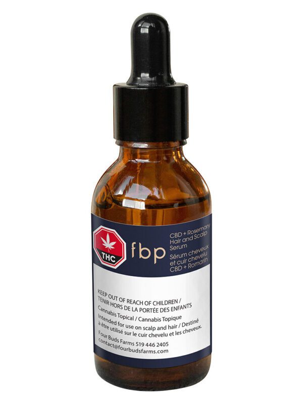 fbp CBD + Rosemary Hair and Scalp Serum
