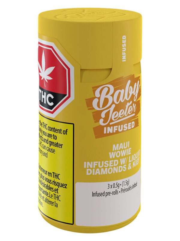 Baby Jeeter Infused Maui Wowie Pre-Rolls 3 Pack