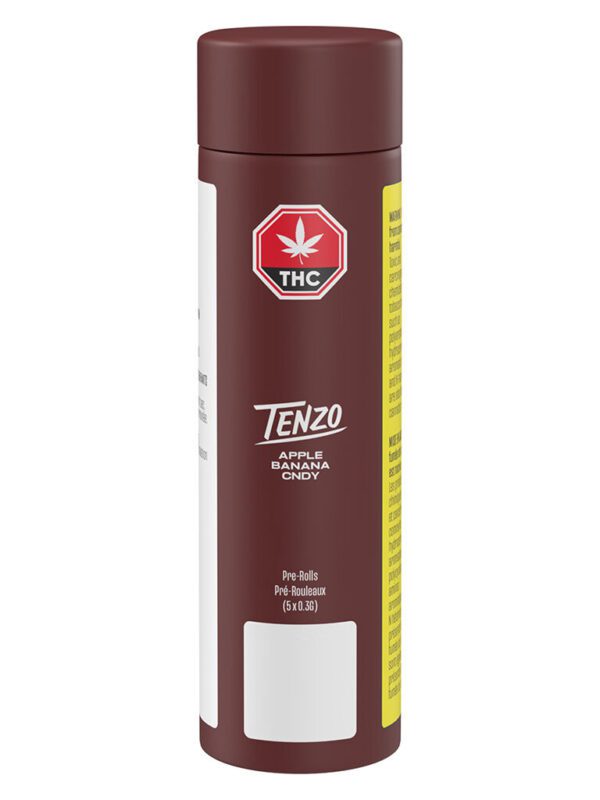 Apple Banana Cndy Pre-Rolls 5 Pack