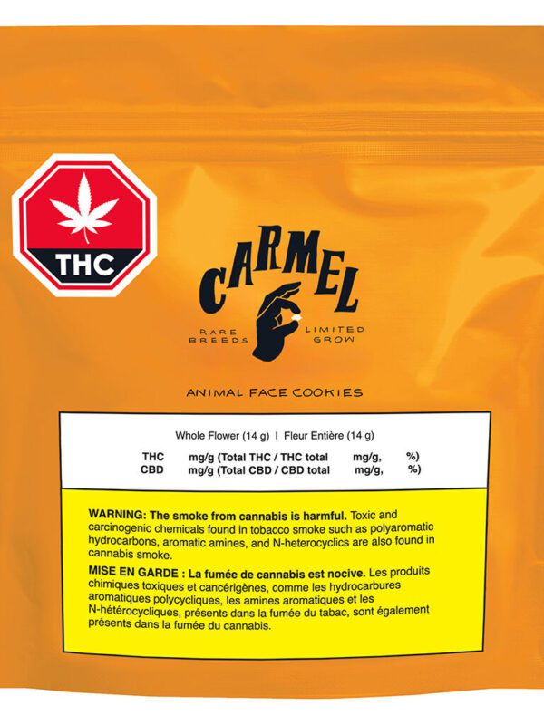 Animal Face Cookies 14g Carmel