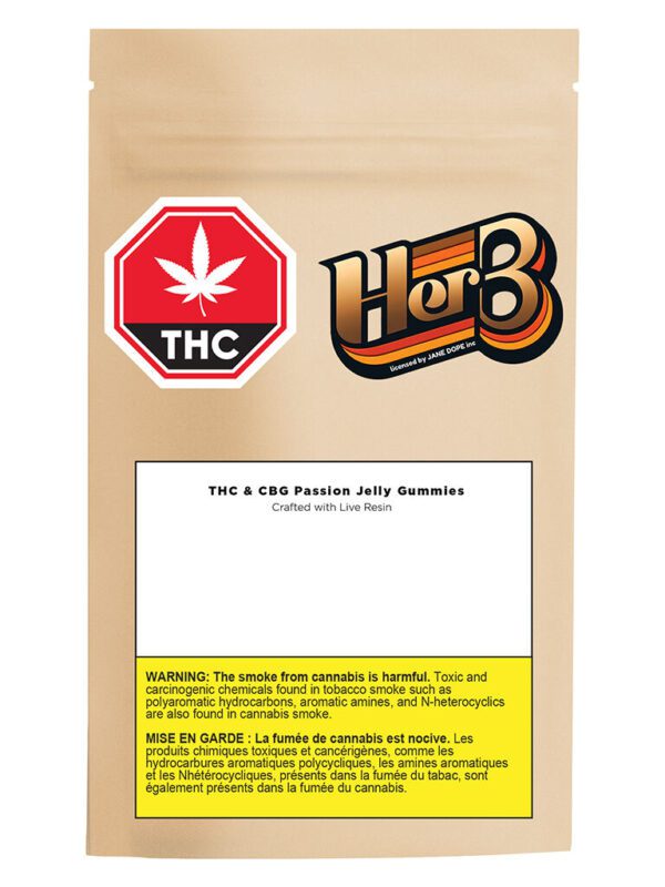 CBG Passion Jelly 2 Pack Soft Chews