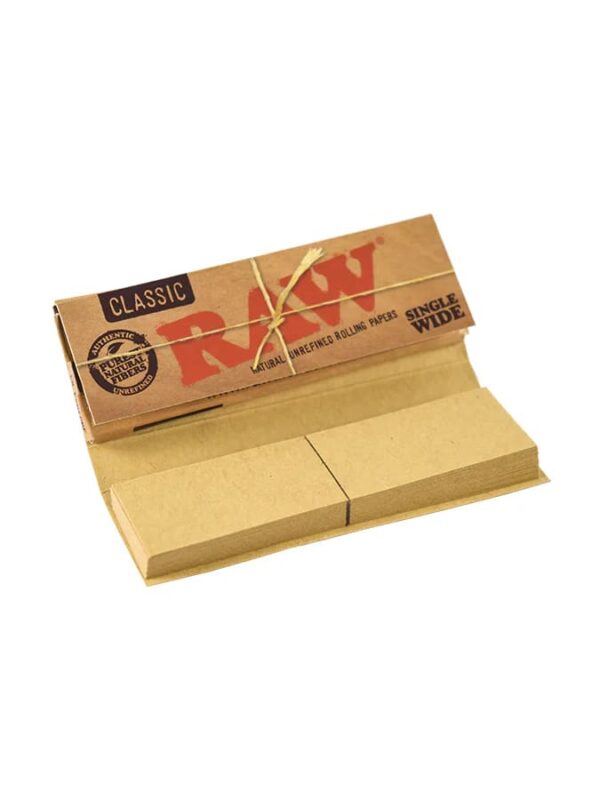 RAW Classic Hemp Papers 1 1/4 with Tips