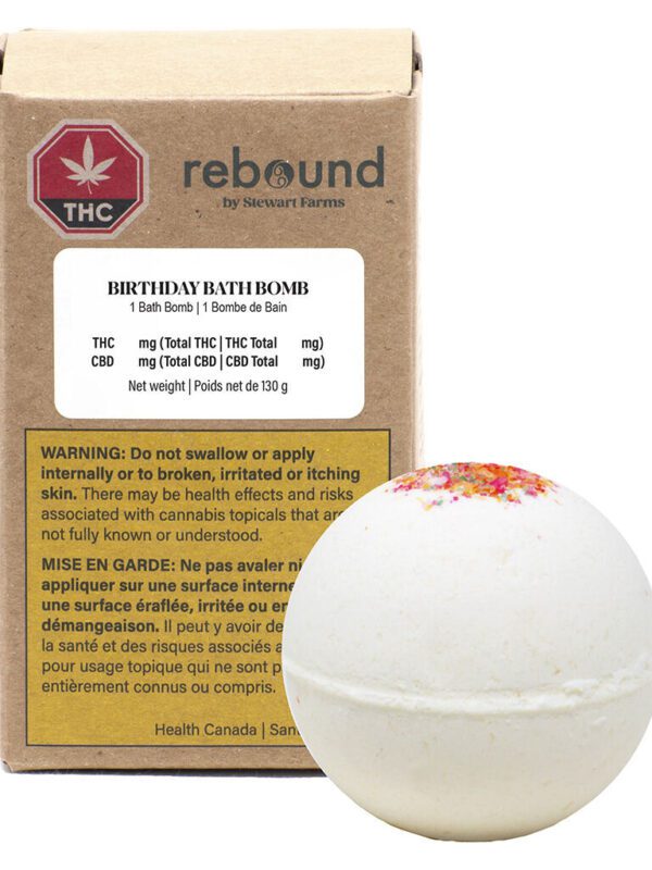 Birthday Bath Bomb 130g by Stewart Farms