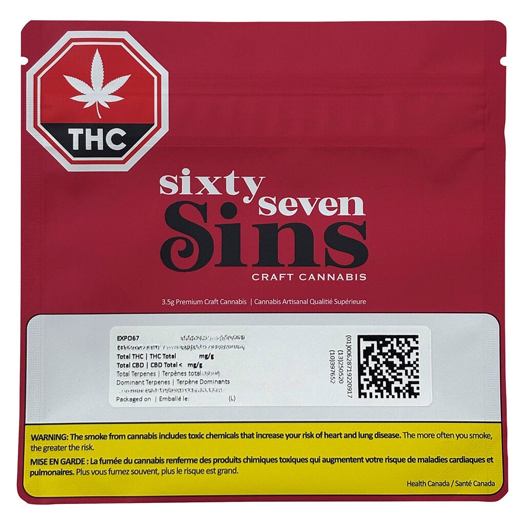 EXPO67(Strawberry Cough) 3.5g Hybrid 29.9% | 3.80% Terps