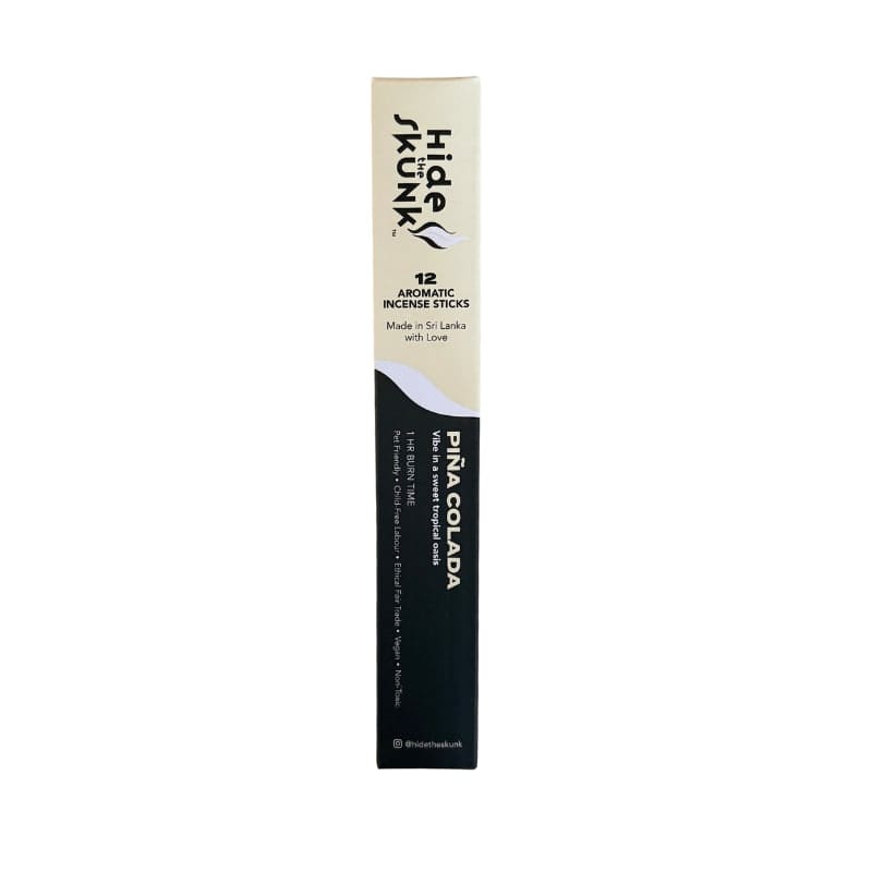Source photograph: Pina Colada Incense – Hide The Skunk