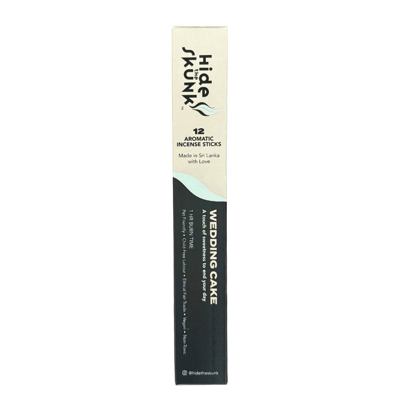 Source photograph: Wedding Cake Incense – Hide The Skunk