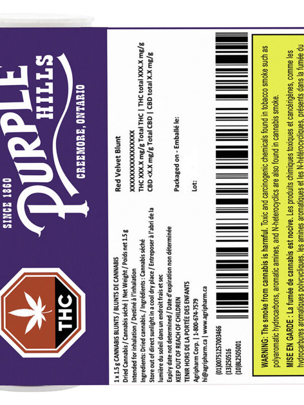 Red Velvet Blunt Single by Purple Hills