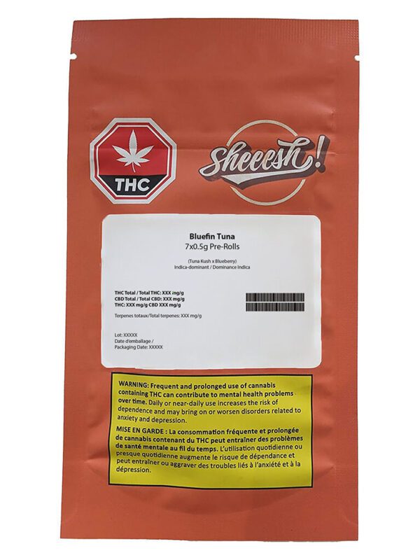 Bluefin Tuna Pre-Rolls 7 Pack by Sheeesh!