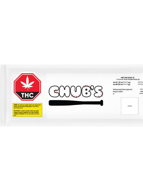 Indica Baseball Bat Pre-Roll Single by CHUB'S
