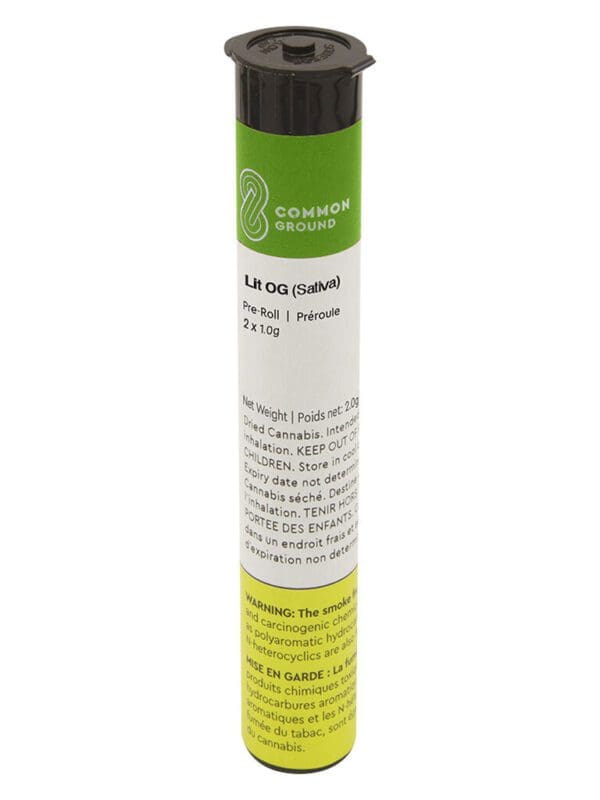 Lit OG Pre-Rolls 2 Pack by Common Ground
