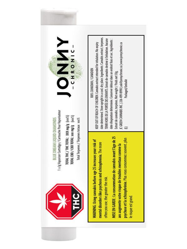 Blue Dream Liquid Diamonds 510 1g by Jonny Chronic