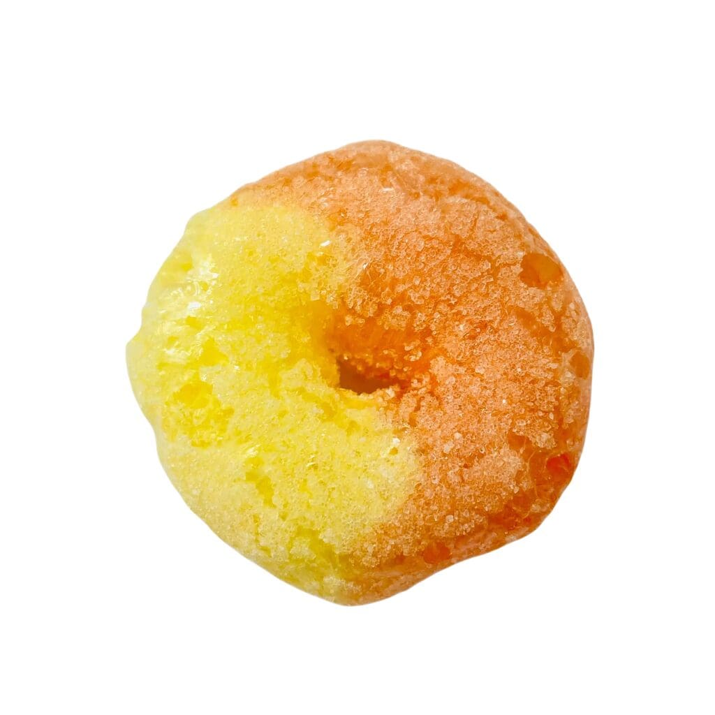 Source photograph: Freeze Dried Rosin Ringz