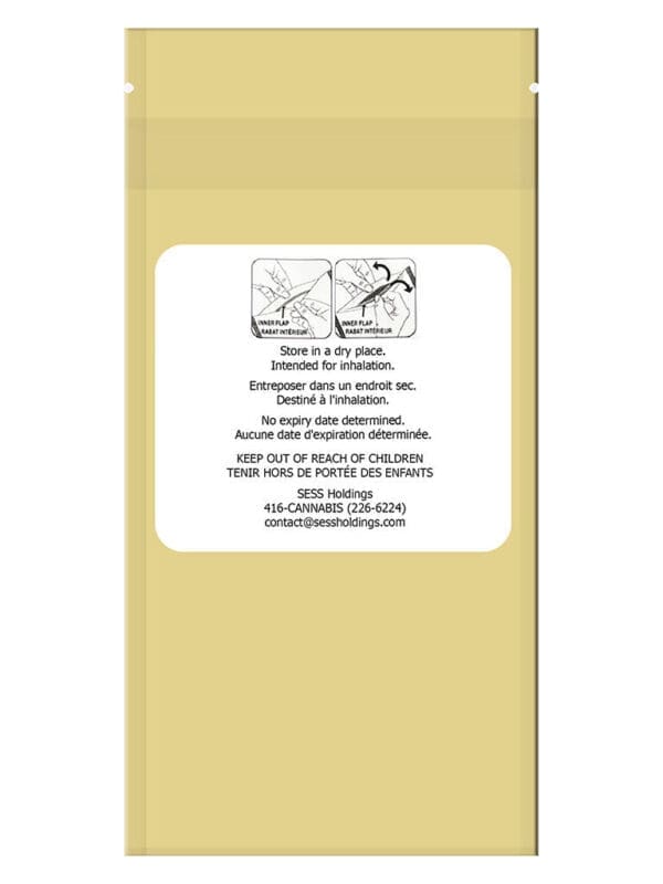 Hawaiian Snow Live Resin Blend Disposable Vape 1g by 1Spliff - Montrose Cannabis