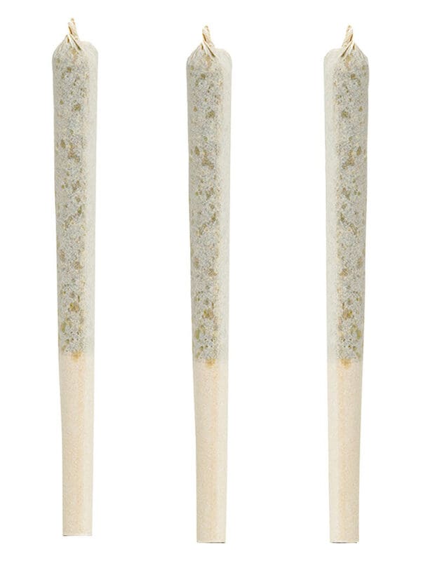 BC Organic Plumz Pre-Rolls 3 Pack premium FVOPA certified organic indica joints by Simply Bare.