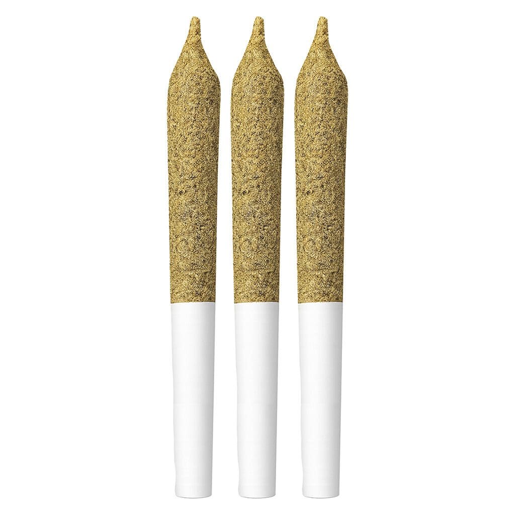 Source photograph: Poppin Peach Liquid Diamond & Live Rosin Infused Kief Coated