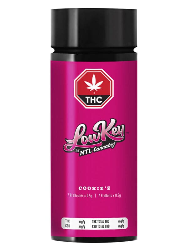 Cookie'z Pre-Rolls 7x0.5g | LowKey by MTL Cannabis | Montrose