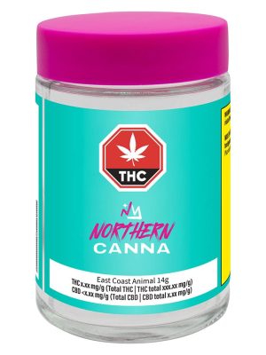 East Coast Animal 14g Dried Flower – Northern Canna | Montrose