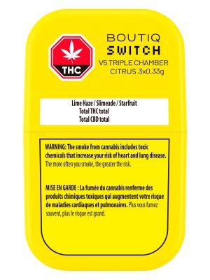 Switch V5 Citrus Triple Chamber Disposable Vape 1g – Boutiq | Montrose